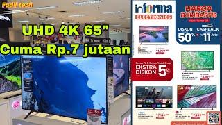 LG UHD TV 4K 65” 65UR7500 Harga Boom Bastis Rp, 7 jutaan