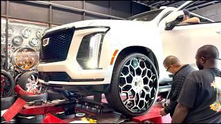 First 2025 Cadillac Escalade on 30" Forgiatos by C2C Customs