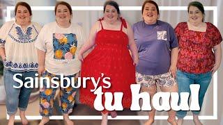 TU SAINSBURY'S SUMMER HAUL | plus size fashion try on | 2024