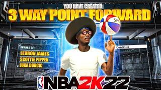 HURRY AND MAKE THIS POINT FORWARD DEMIGOD NOW NBA 2K22 CURRENT GEN! BEST SMALL FORWARD BUILD!