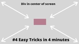 Div in center of screen