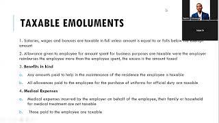 ZiCA CA 2.4 Taxation of Employment Income, Investment Income & Agriculture Income