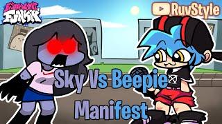 FNF Manifest but Beepie vs Sky