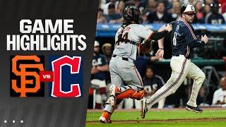 Giants vs. Guardians Game Highlights (7/5/24) | MLB Highlights