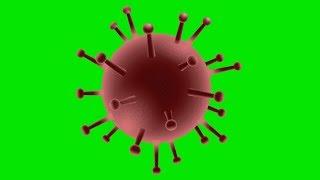 Coronavirus COVID-19 News Outbreak Latest Update GREEN SCREEN Animation