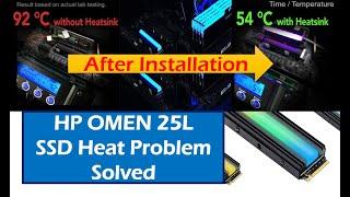 #HP #OMEN 25L Must Install #SSD Heatsink