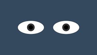 Eyes follow mouse cursor using HTML CSS & Javascript