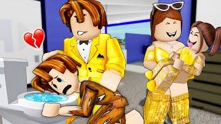 Adopted By TRILLIONAIRE Family | ROBLOX Brookhaven RP | Funny Moments