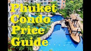 Thailand Phuket Condominium Price Guide for Kamala and Nai Yang, Phuket Thailand