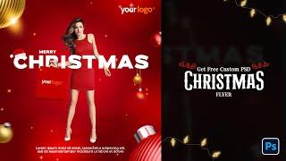 Christmas Flyer Free PSD by Firstclick