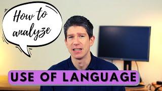 How to analyze "use of language" - Englisch Oberstufe - auf Deutsch - Erklärung und Beispiele