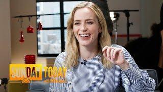 Emily Blunt Got ‘Closer’ To John Krasinski During ‘A Quiet Place’ | Sunday TODAY