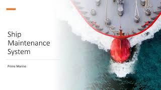 Ship Management software | Planned Maintenance System world Wide