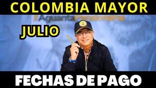 URGENTE COLOMBIA MAYOR FECHAS DE PAGO EN JULIO CICLO 7 ATENCION ADULTOS MAYORES