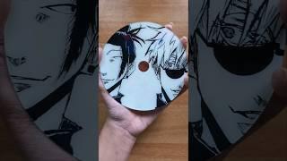 Painting on a CD  #shorts #art #anime #jujutsukaisen #new