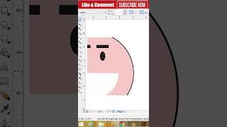 Cartoon Face Design in coreldraw | Coreldraw Tutorial With Design Craft Pulse