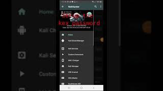How to run kali nethunter kex or gui without restart