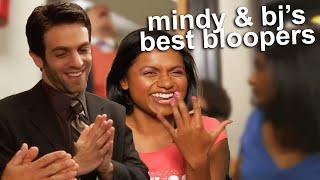 BJ Novak & Mindy Kaling's Best Bloopers from The Office | Comedy Bites