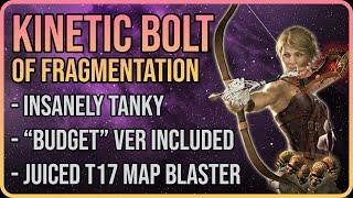 SUPER Tanky T17 Map BLASTER - Kinetic Bolt of Fragmentation Deadeye - Full Guide 3.24 Necropolis