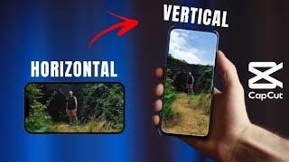 How to Convert HORIZONTAL Video to VERTICAL in CapCut