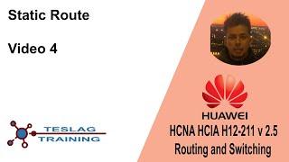 Static Route Huawei HCIA Video 4