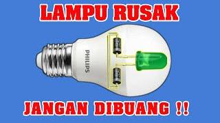 Ide Kreatif Dari Lampu Rusak