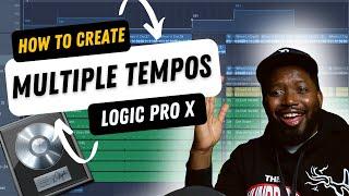 How To Create Multiple Tempos / BPMs Changes in the SAME Session | Logic Pro X Tutorial