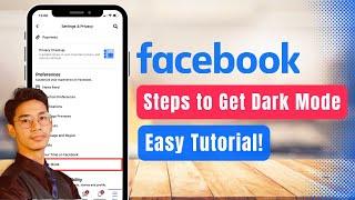 How to Get Dark Mode on Facebook !