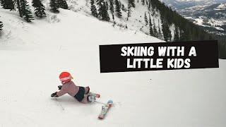 Skiing With Kids | 3 and 6 Year Old Siblings