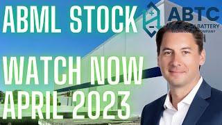 TOP Penny stock to watch now April 2023   ABML Stock