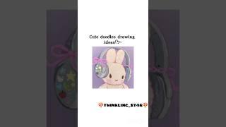 CUTE DOODLE IDEAS #aesthetic #shortvideos #shorts #diy