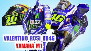 Yamaha YZR-M1, Racing DAINESE LEATHER SUIT, AGV Helmet ▶ Valentino Rossi VR46