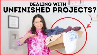 Do you have a box of UNFINISHED projects? Let's FINISH them TODAY! (Ep 3)