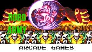 Robo Army - ロボ・アーミー (Gameplay) Arcade Neo Geo