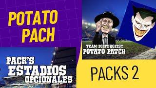 PACKS OPCIONALES de ESTADIOS Packs 2  POTATO PATCH VERSION V13 I eFootball23 I PS3 I estadios épicos