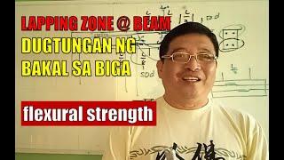 TAMANG DUGTUNGAN NG BAKAL SA BIGA: LAPPING ZONE OF BEAM REBARS