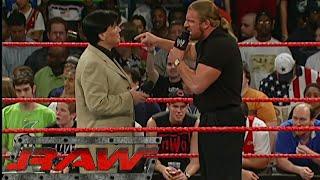 Triple H & Eric Bichoff Segment RAW Jul 19,2004