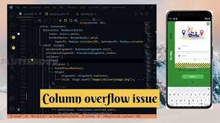 FlutterUI Tips |  Overflow using column | Overflow error