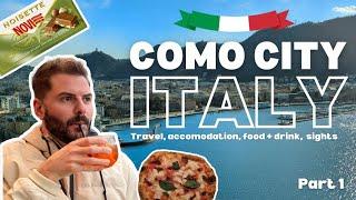 Como City, Lake Como Italy VLOG - Best food, things to see and do, accommodation & travel (part 1)