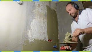 PLASTERING  Corner rails  Bathroom  Window reveals  Plaster  Reinforcement  Cable slots