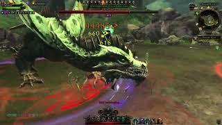 Neverwinter Warlock solos Adult Green Dragon with T3 Death's Door
