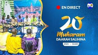 En Direct Magal 20 Muharram 1446H | Daara Salihina Touba Darou Khoudoss