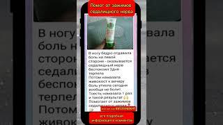 Воспаление седалищного нерва#sorts  #siberianwellness #сибирскоездоровье #суставы #седалищныйнерв