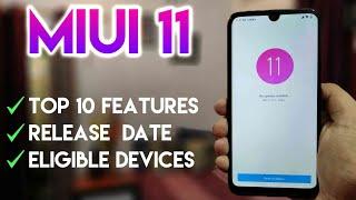 MIUI 11 Features In Hindi | MIUI 11 Stable Release Date In India | Supported Eligible Devices List