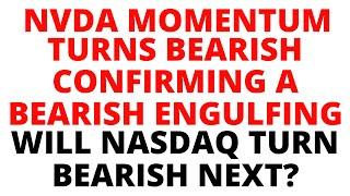 Stock Market CRASH: NVDA Momentum Turns Bearish Confirming a Reversal- Will NASDAQ Turn Bearish Next