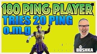 HIGH PING PLAYER GOES TO 20 PING SERVER! PUBG MOBILE