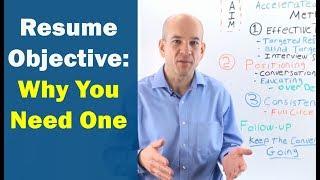 Resume Objective Examples