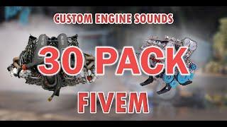 FiveM Custom Engine Sound Pack | 30 Sounds | Preview