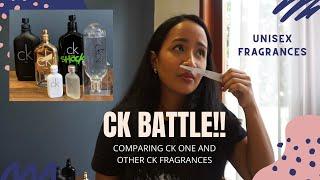 CK BATTLE!! Comparing CK ONE and other CK fragrances | UNISEX FRAGRANCES