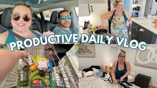 GROCERY SHOP WITH ME, COOKING A NEW RECIPE + ERRANDS WITH YAR | VLOG